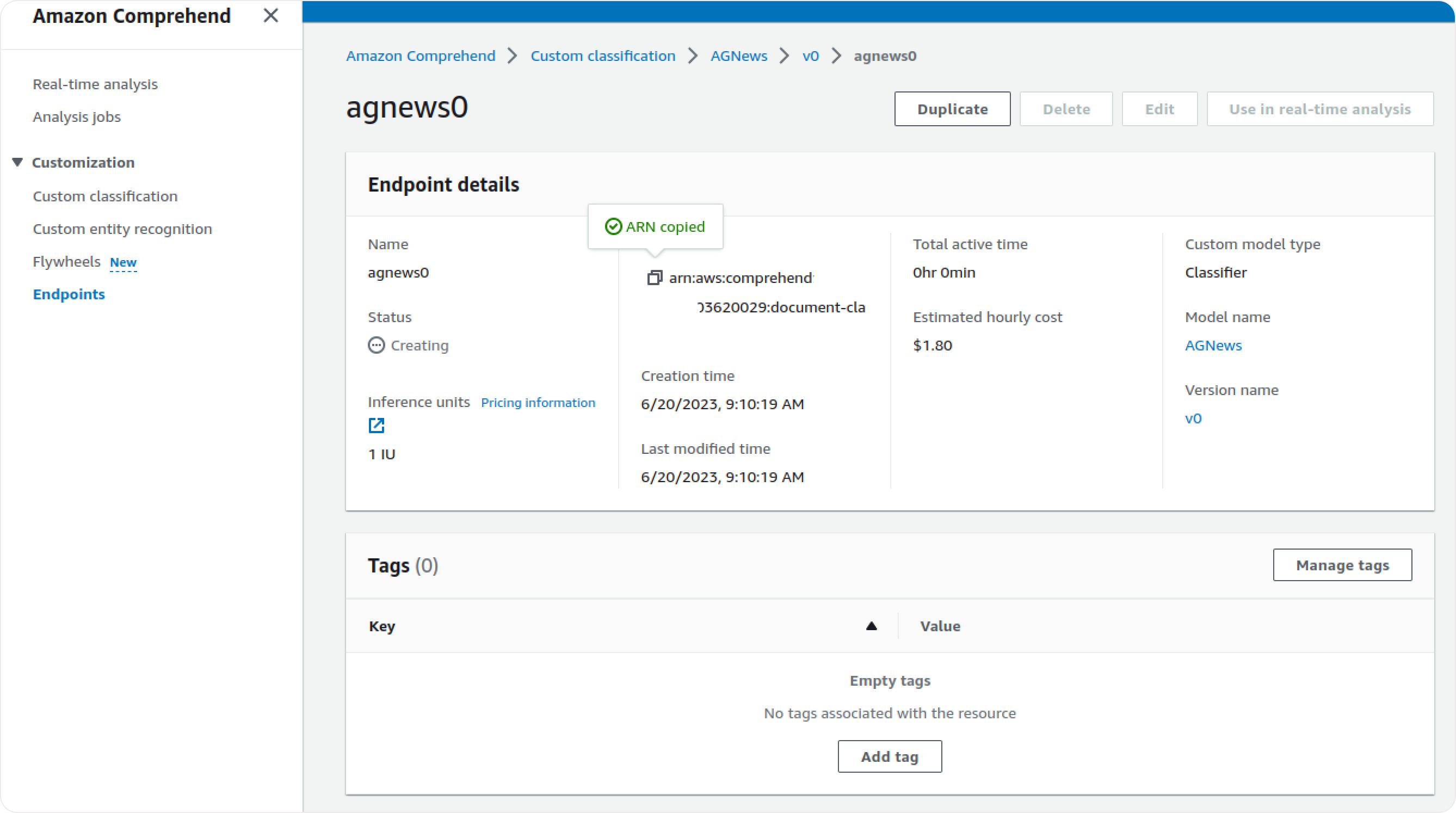 Image of Endpoint Details