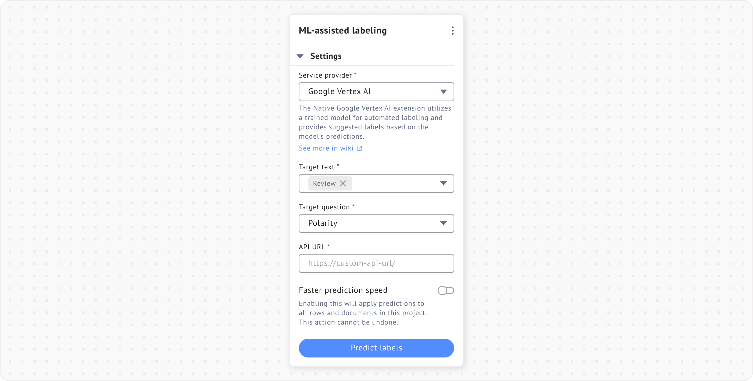 Image of ML Assisted with Google Vertex AI